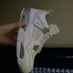 Jordan 4 White Oreo Size 10